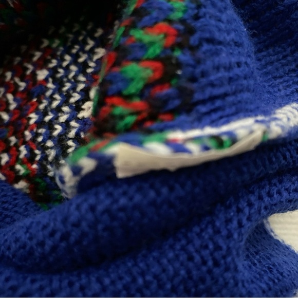 Happy Holiday Urban Heritage Ugly Christmas Sweater Santa Elf Holiday Funny M - Picture 9 of 9